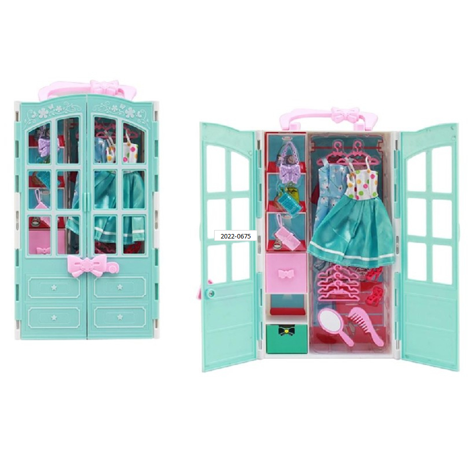 ARMARIO VESTIDOS MUÑECA 2022-0675