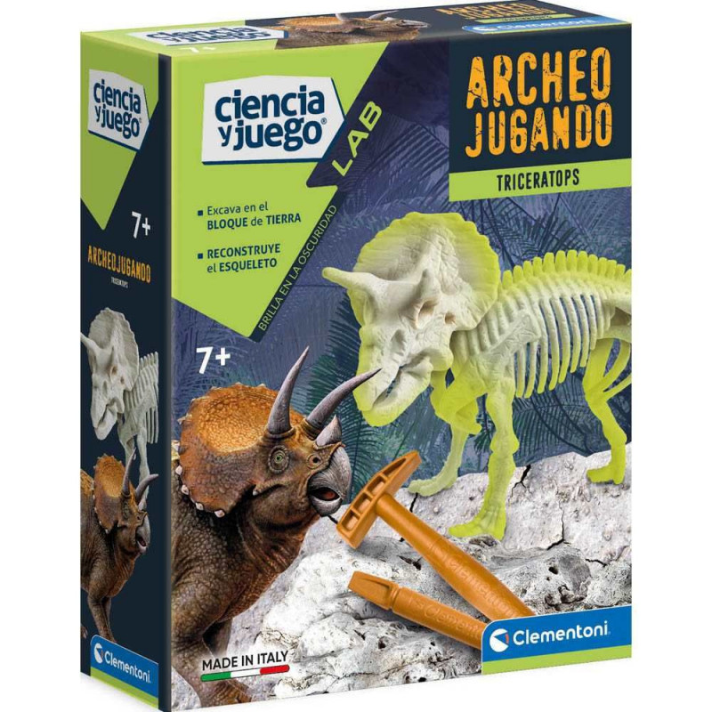 ARQUEOJUGANDO 55031-55538 TRICERATOPS
