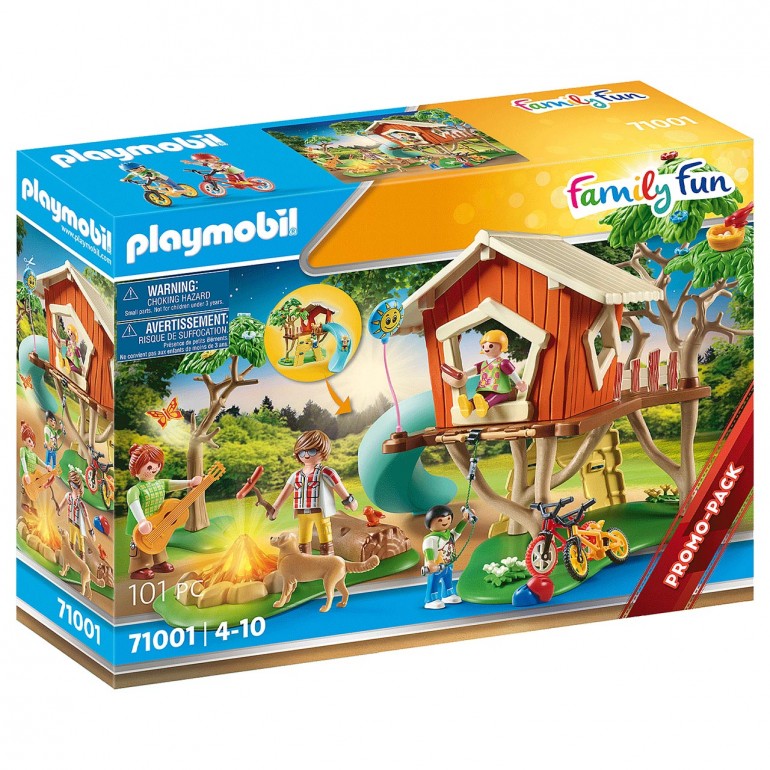 AVENTURA EN LA CASA DEL ARBOL CON TOBOGAN 71001
