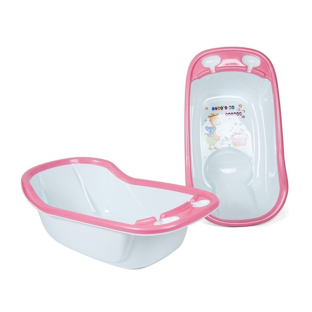 BAÑERA INFANTIL ROSA 82X46X30CM