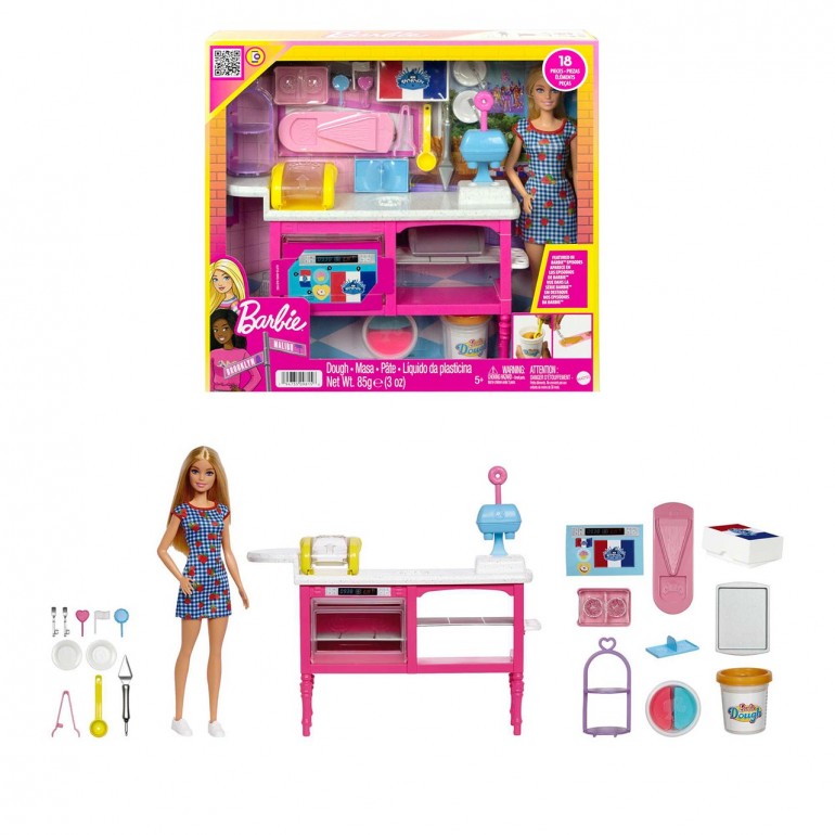 BARBIE 446HJY19 MALIBU CON PASTELERIA
