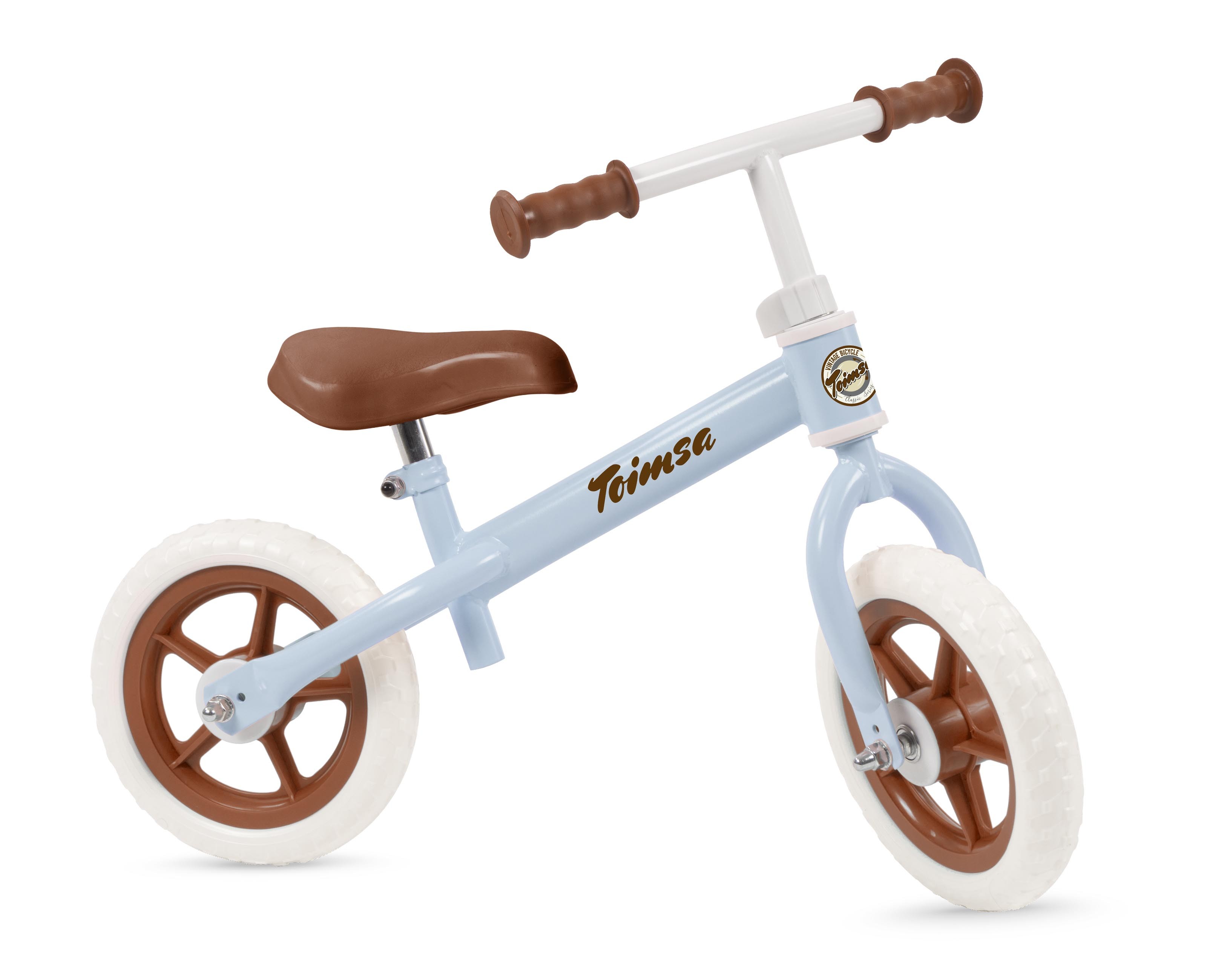 BICICLETA 114 SIN PEDALES 10" AZUL VINTAGE