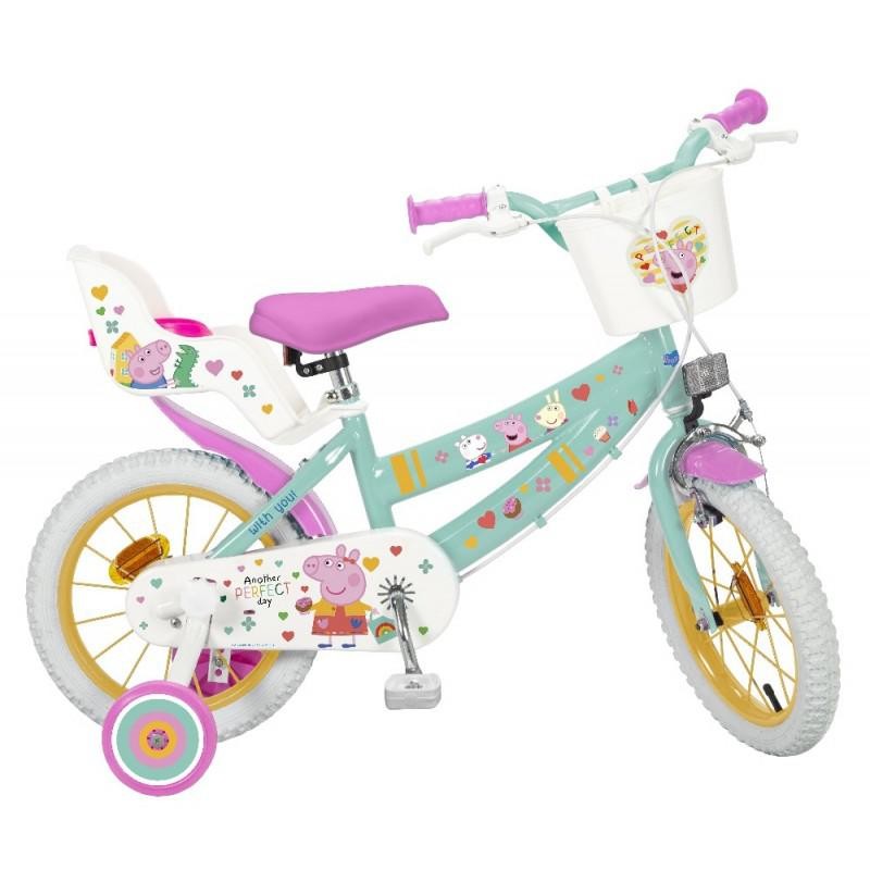 BICICLETA 14" PEPPA PIG 1498