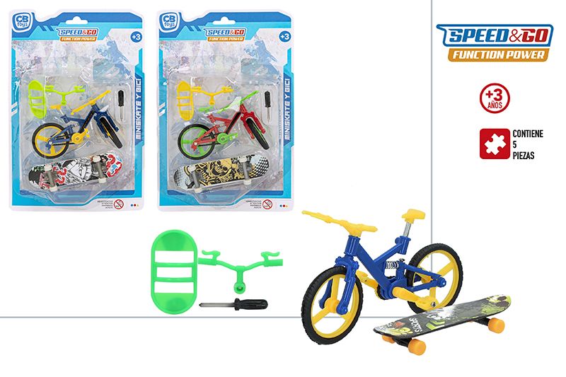 BLISTER BICICLETA + SKATE 37655 STD