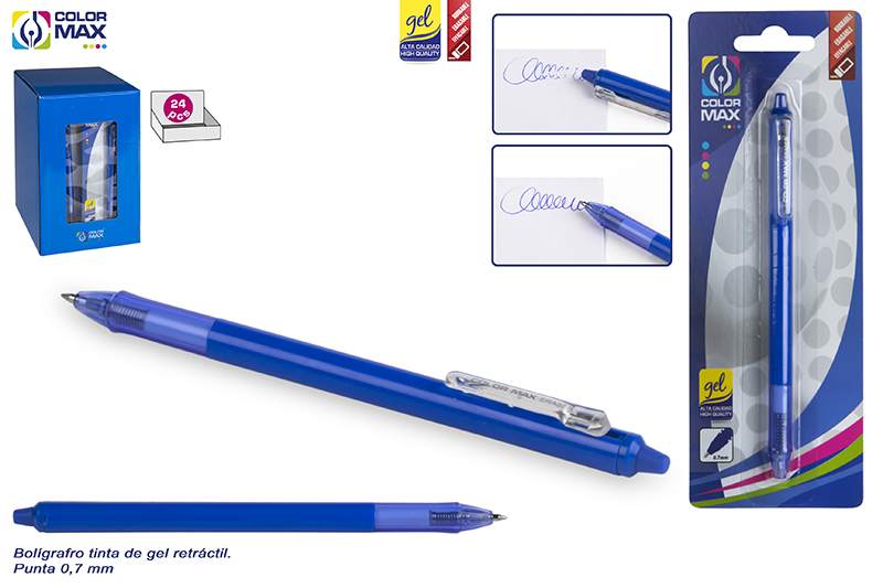 BOLIGRAFO 71051 GEL RETRACTIL BORRABLE