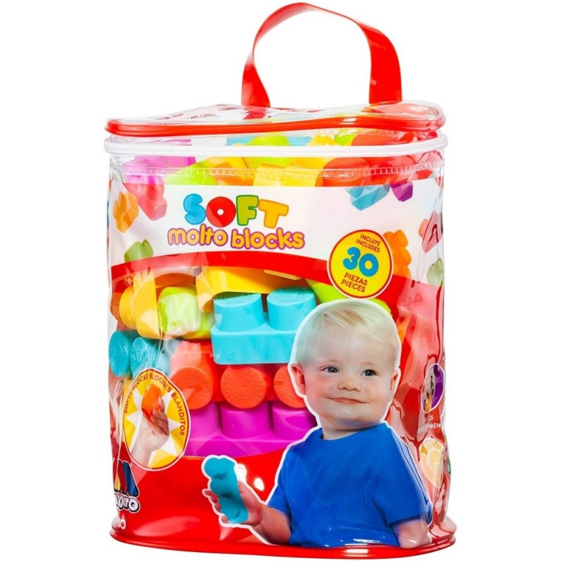 BOLSA BLOQUES 21450 BLANDOS 30 PCS