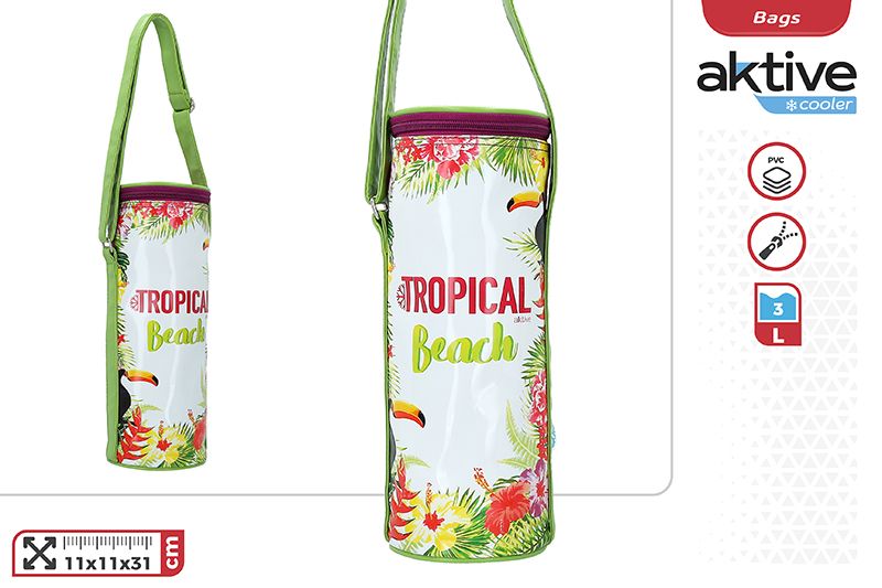 BOLSA BOTELLA ISOTERMICA 80758 TROPICAL