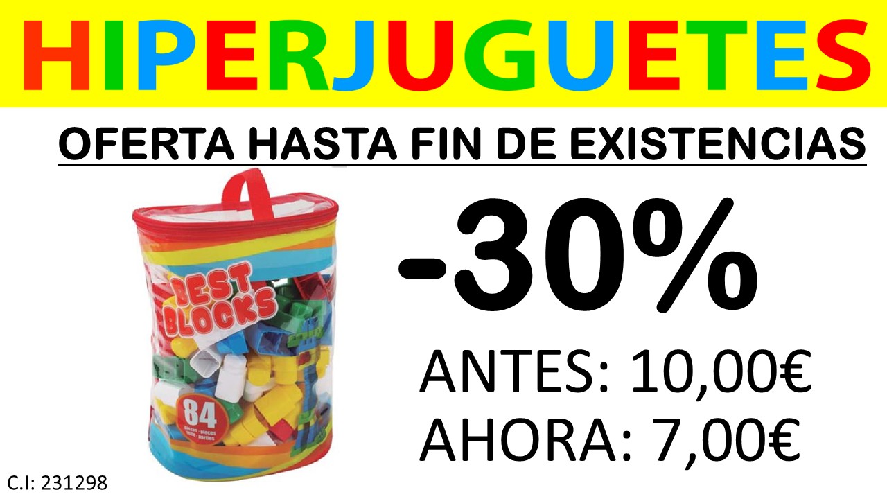 BOLSA CON 84 BEST BLOCKS 910**