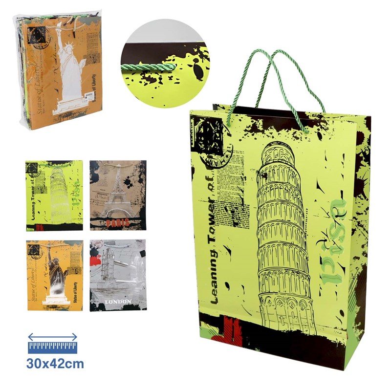 BOLSA DE REGALO BBY6430 VINTAGE CITY STD