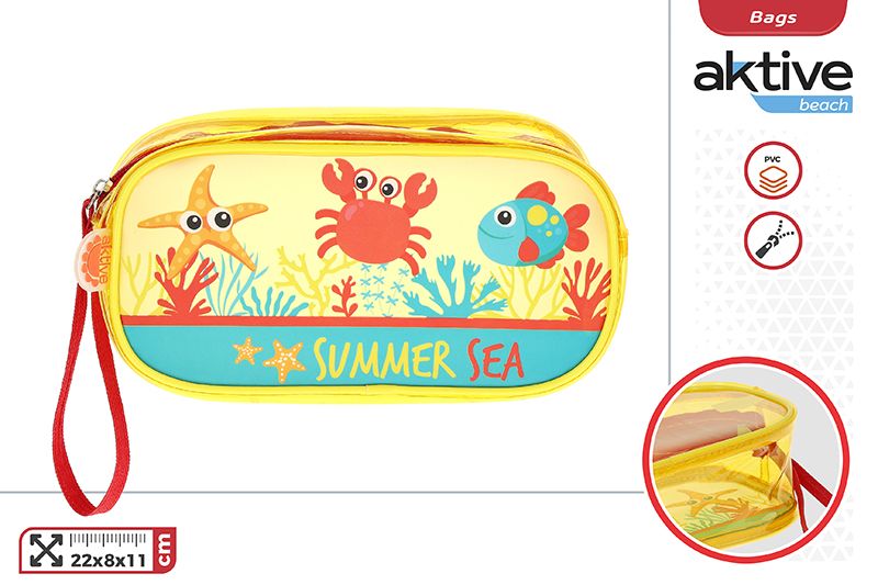 BOLSITO PLAYA 80357 SUMMER SEA 22X8X11CM