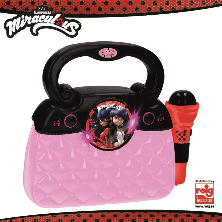 BOLSO CON MICRO Y LUCES RITMOS 2684 LADYBUG