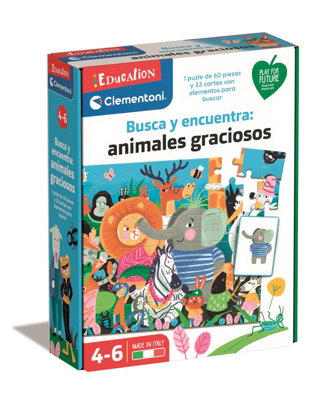BUSCA Y ENCUENTRA 55453 ANIMALES GRACIOSOS