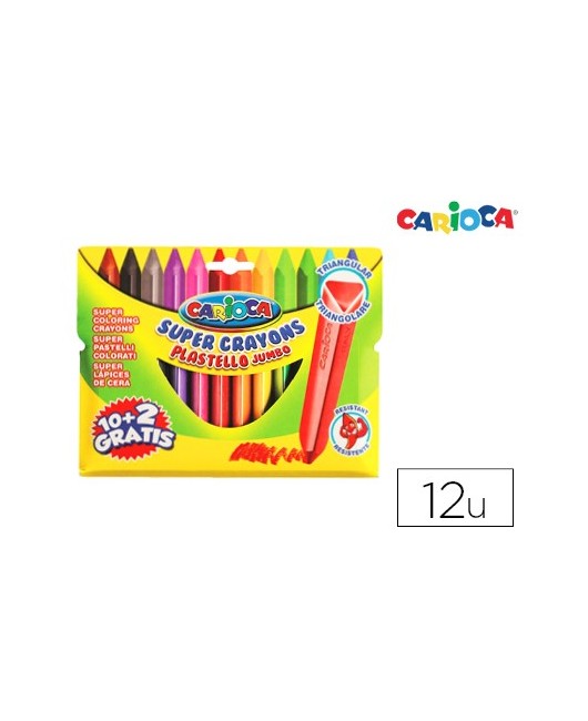 CAJA 12 PLASTICERAS 42671 JUMBO TRIANGULAR