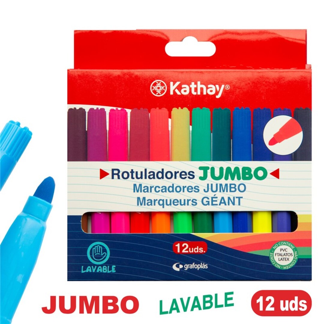 CAJA 12 ROTULADORES 86035899 JUMBO KTY