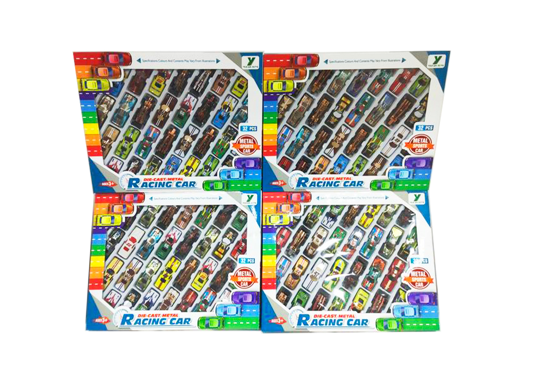 CAJA 32 COCHES METAL 6414901