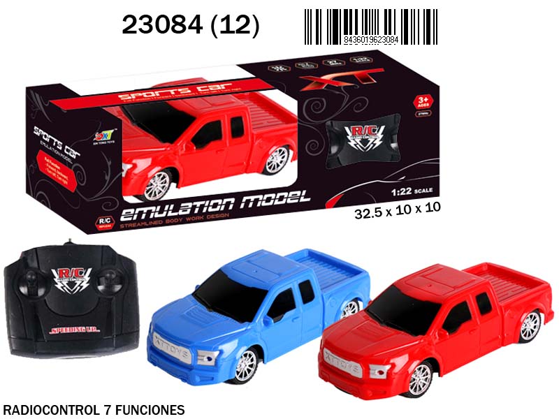 CAJA COCHE RC PICK UP 2 STD 23084