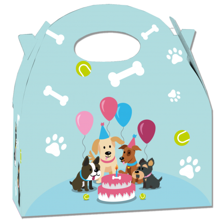 CAJA DOG PARTY CV21949 20X16X11CM