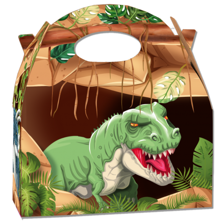 CAJA JURASIC DINO CV22463 20X16X11CM