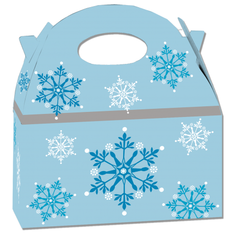 CAJA SNOWFLAKES CV22108 20X16X11CM