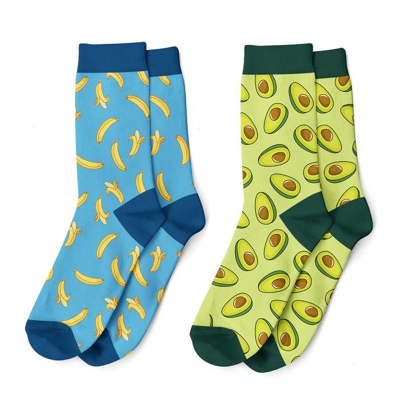 CALCETINES 306747 FRUTAS TALLA UNICA 42-47