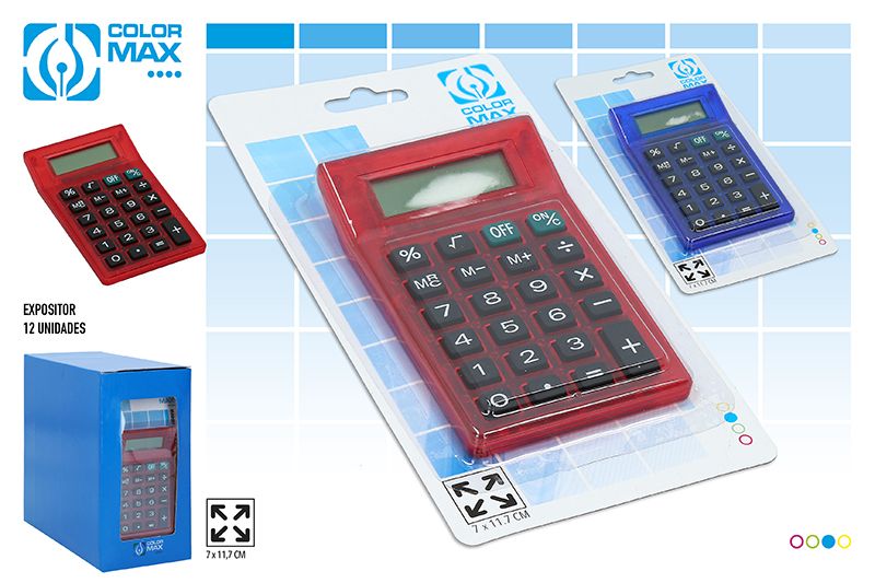 CALCULADORA 72996 8 DIGITOS 7X11.7CM