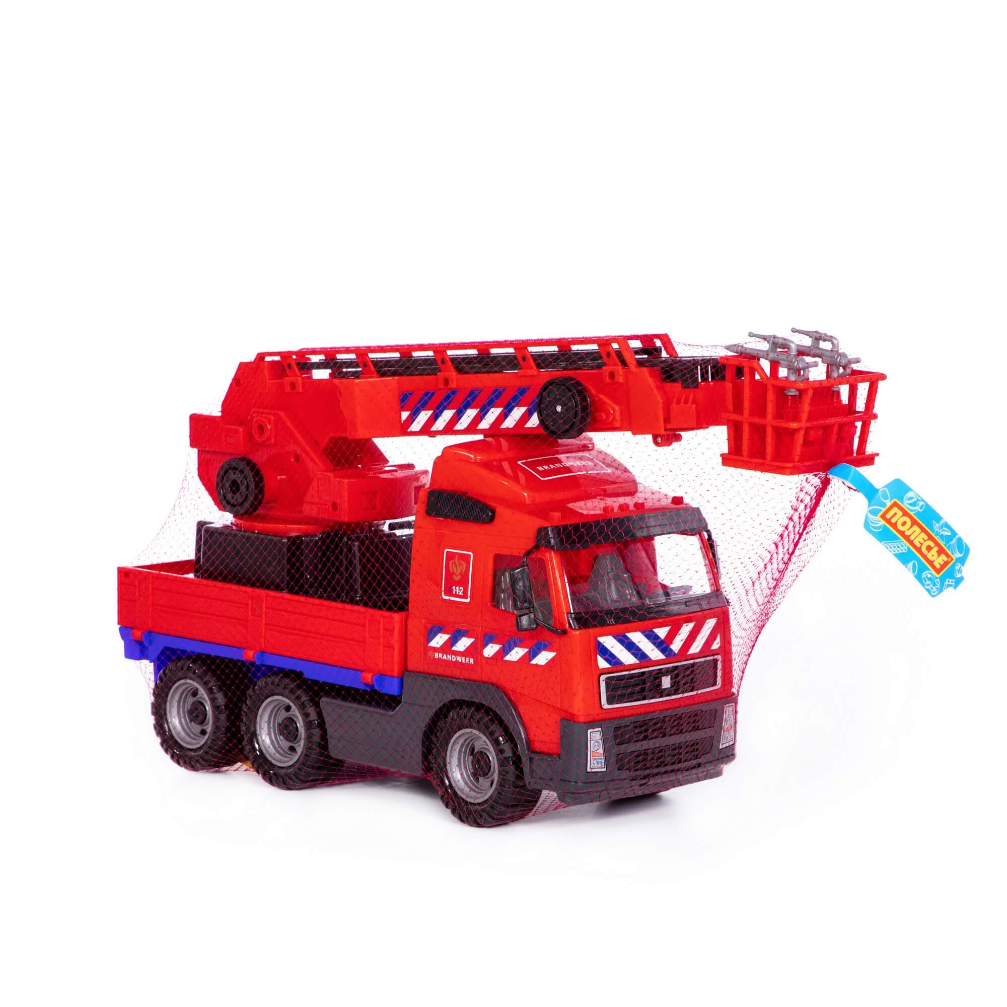 CAMION 77301 DE BOMBEROS VOLVO 58.5X18.5X32CM