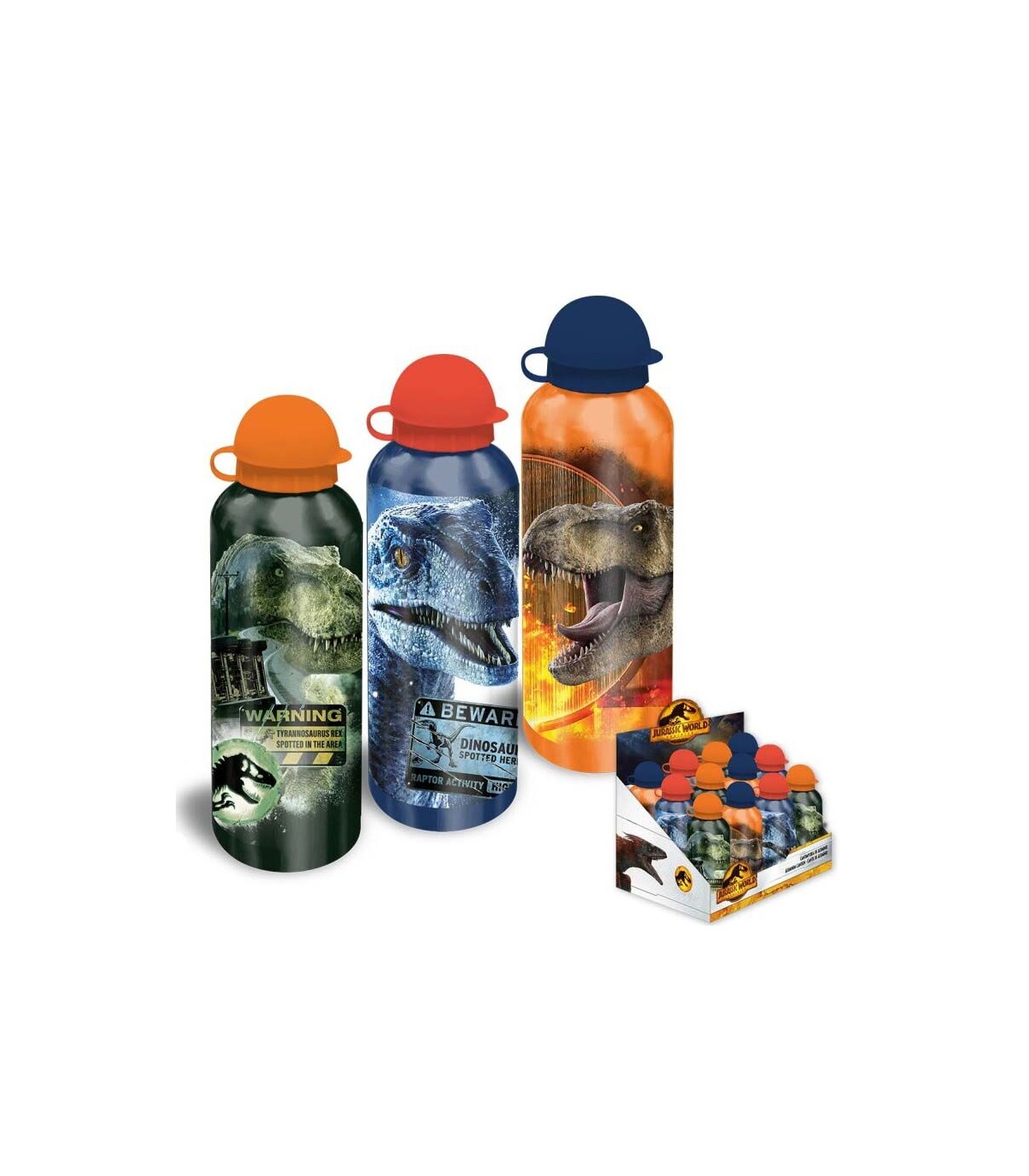 CANTIMPLORA ALUMINIO JP00017 500ML 3STD JURASSIC WORLD**