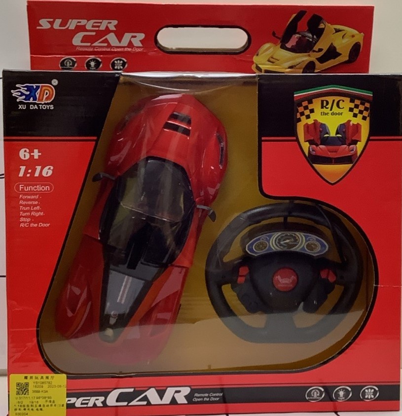 COCHE DEPORTIVO RADIO CONTROL 1619