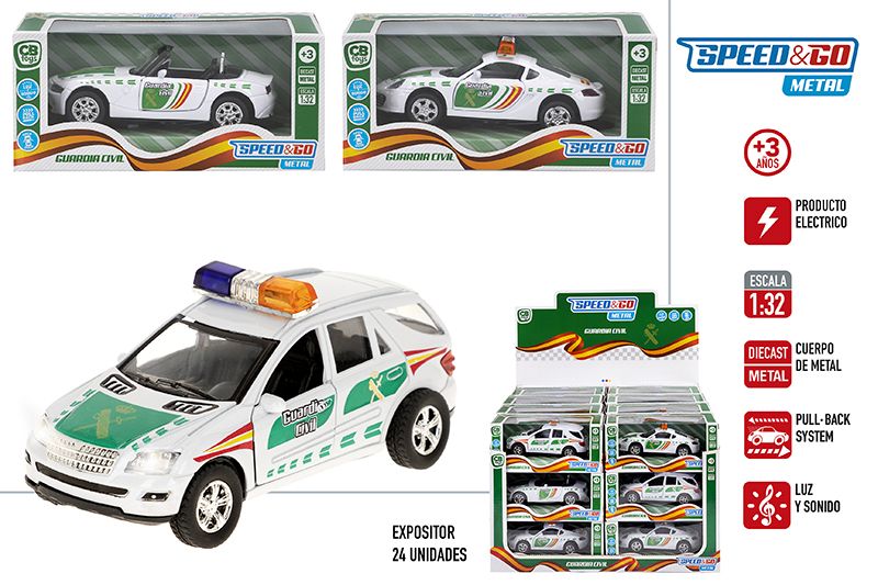 COCHE METAL 43655 GUARDIA CIVIL