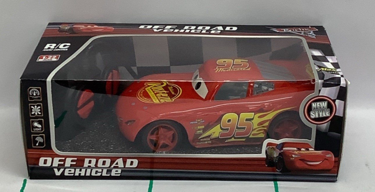 COCHE RADIO CONTROL CARRERA 16CM CAJA 25CM 1489