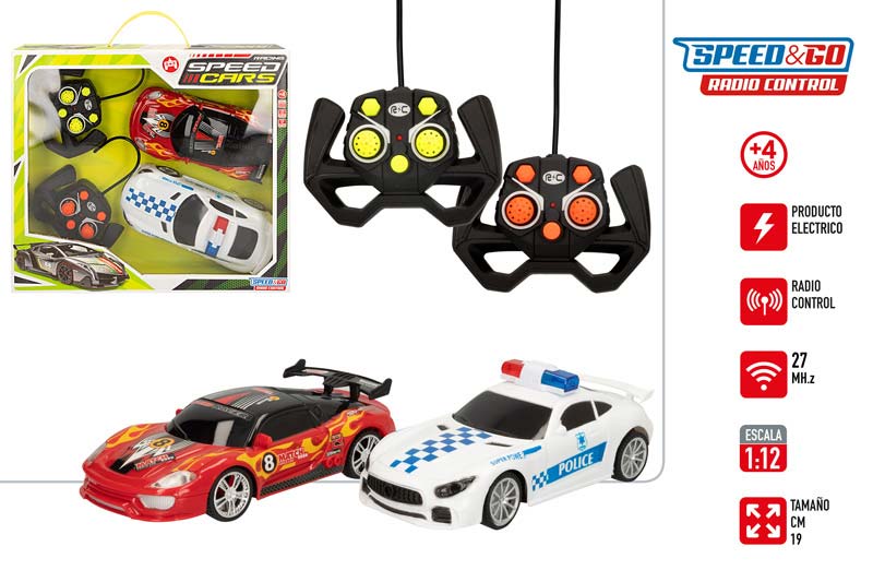 COCHE RC 47371 1:12 19CM STD