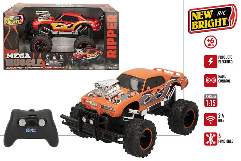 COCHE RC MEGA MUSCLE 46807