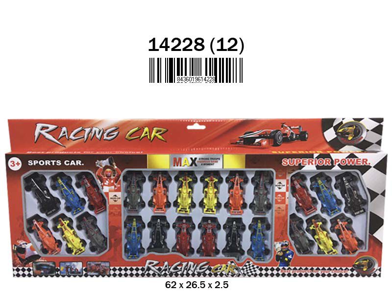 COCHES 36UDS CARRERAS 14228