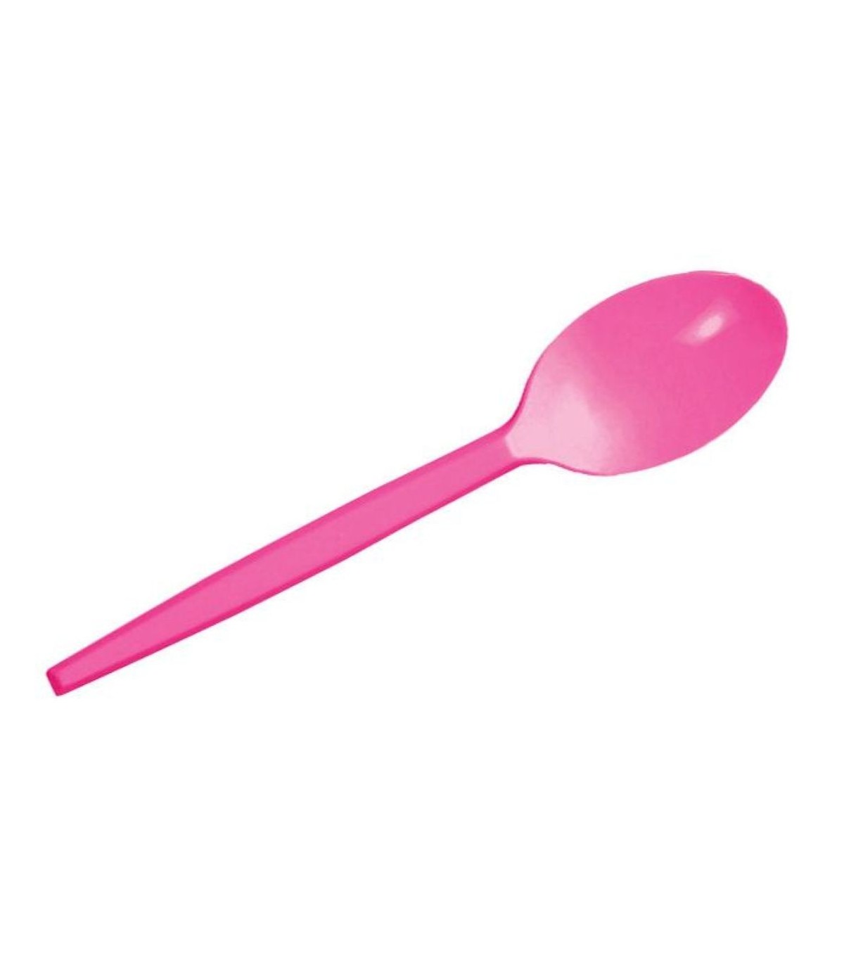 CUCHARA ROSA 1362R 16.5CM 15UDS