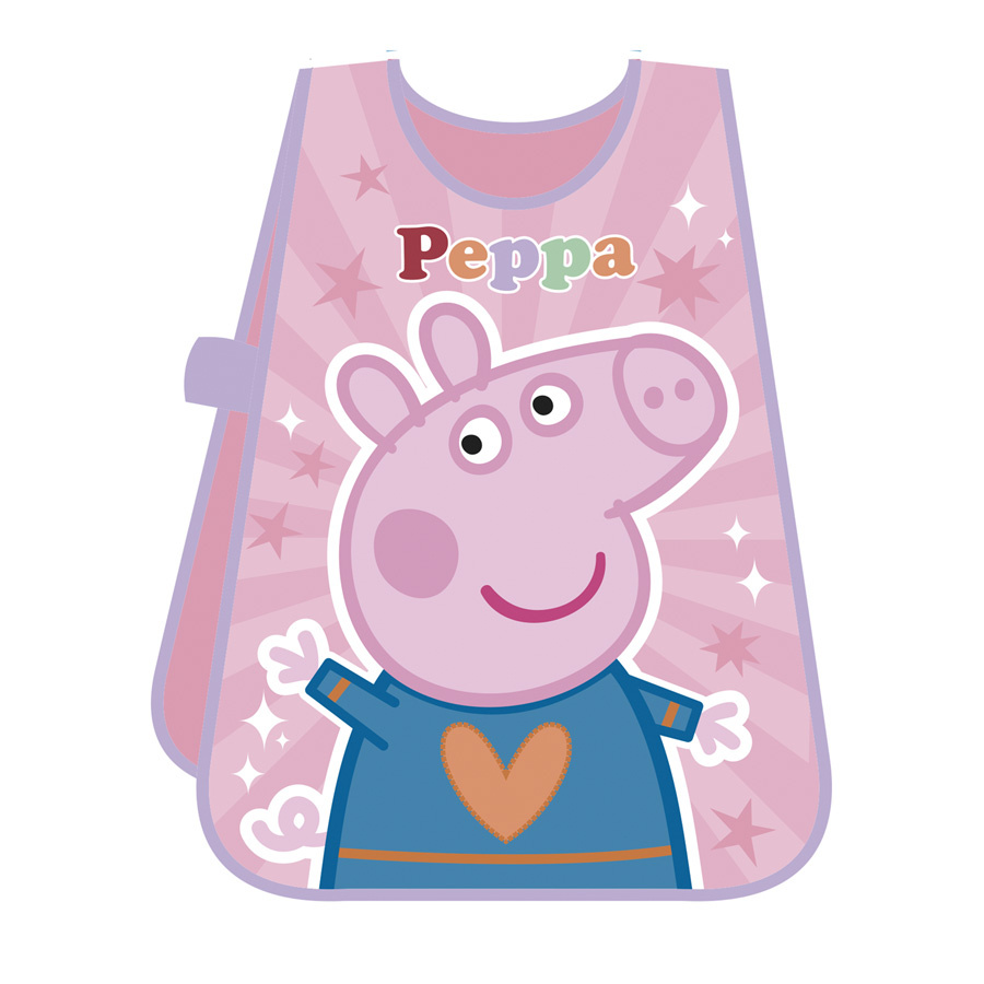 DELANTAL PP13353 PEPPA PIG PVC BRILLO M/C