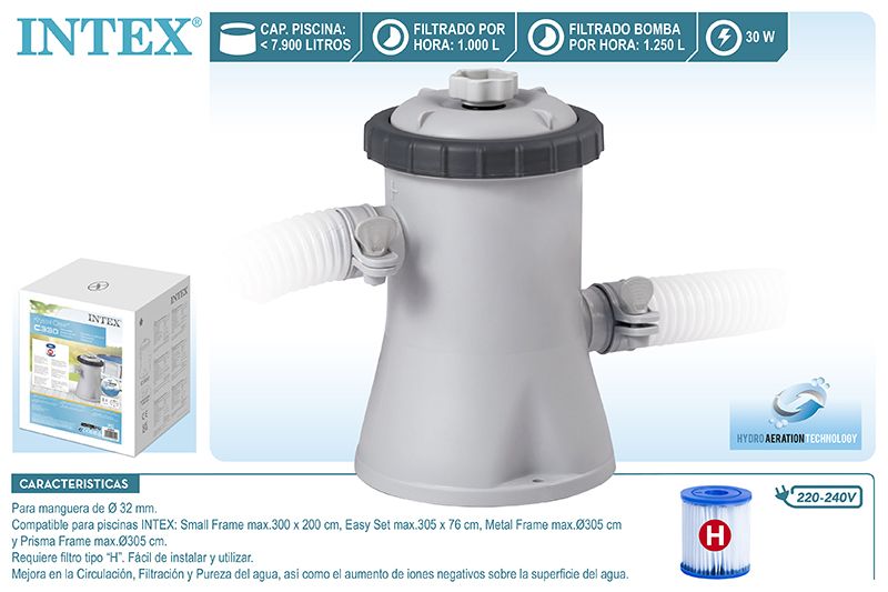 DEPURADORA 56009 DE CARTUCHO CLEAR 1250 L/H