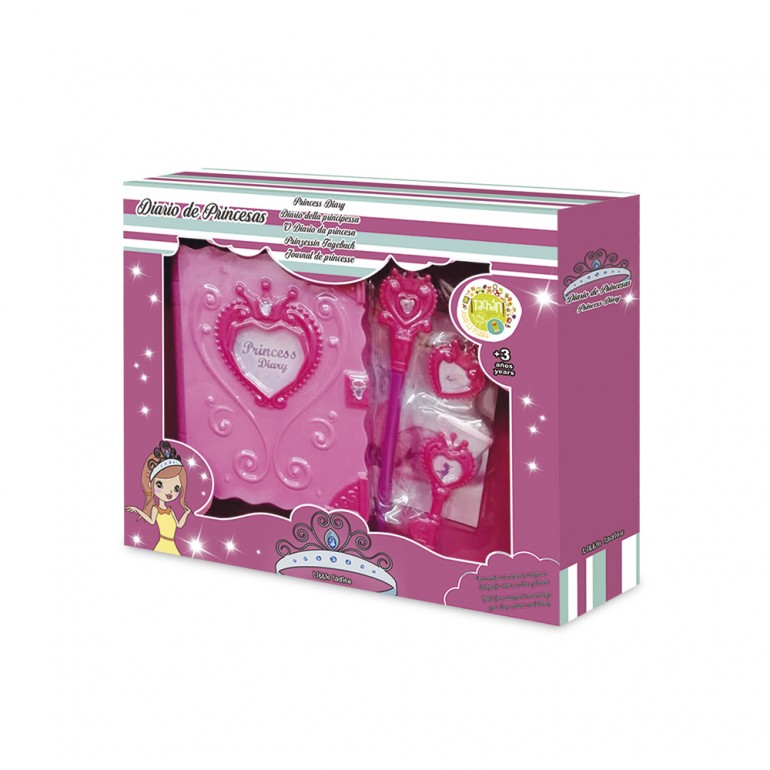 DIARIO DE PRINCESAS 764T00409 CON LLAVE Y BOLIGRAFO