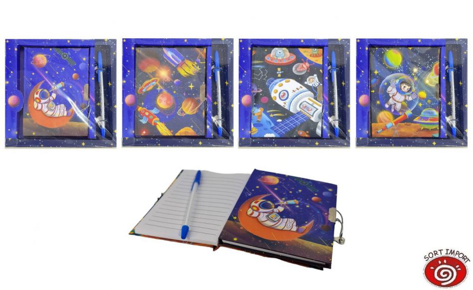 DIARIO Y BOLIGRAFO 5650 SPACE