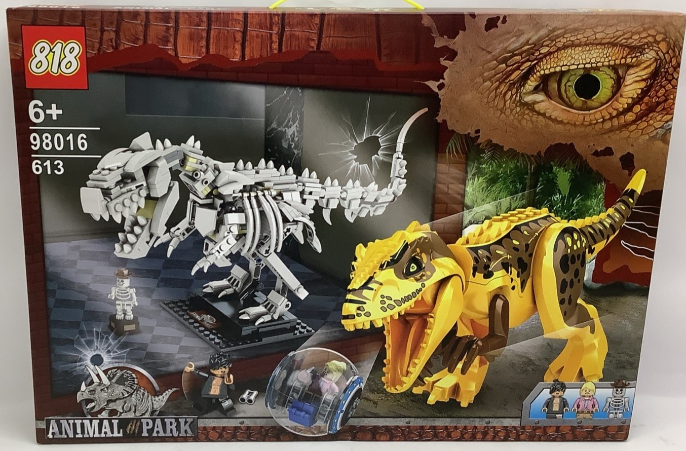 DINOSAURIO PIEZAS CONSTRUCCION 1281
