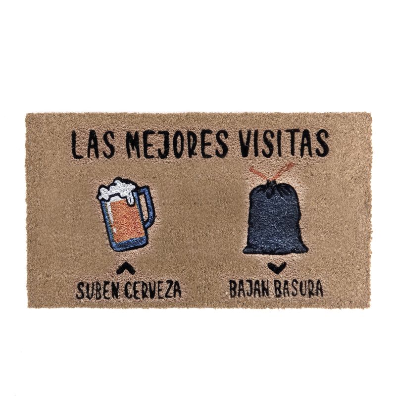 FELPUDO 306303 40X70CM LAS MEJORES VISITAS