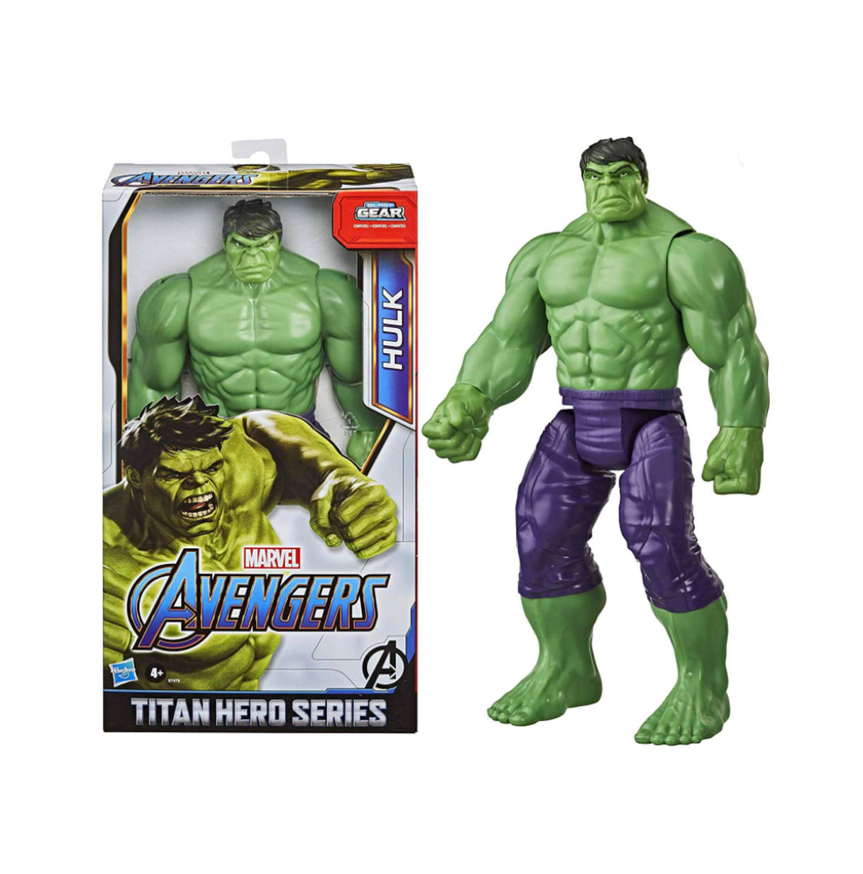 FIGURA E74755L23-OT-ZZ992 AVENGERS TITAN HERO DELUXE HULK 30CM (NK23)