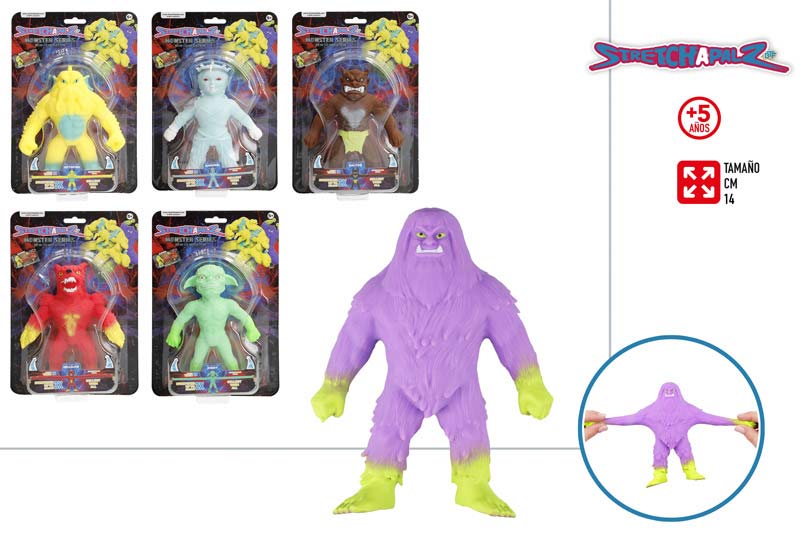FIGURA ELASTICA 47725 MONSTRUO 14CM