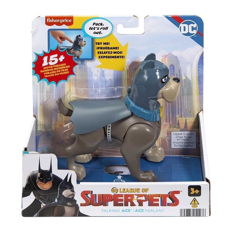 FIGURA HI-564493 PERRO PARLANCHIN SUPERPETS ACE