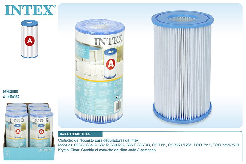 FILTRO 59900 PISCINAS DEPURADORA TIPO A(NK23)