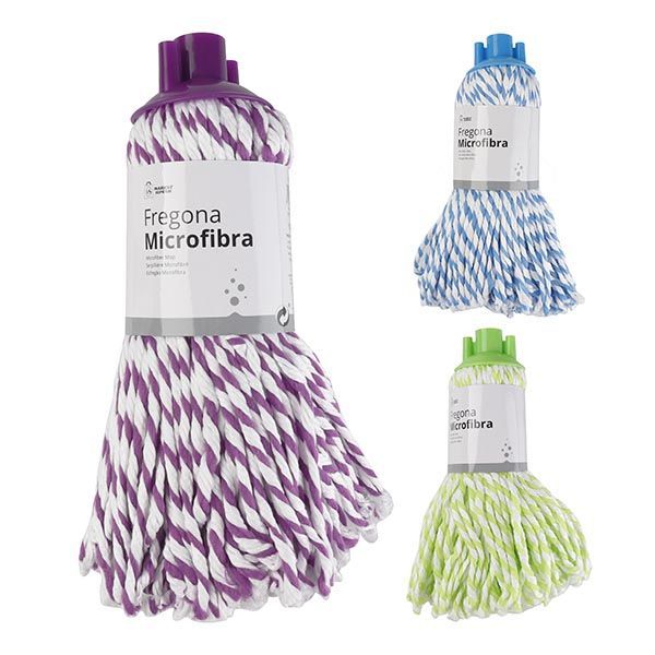 FREGONA MICROFIBRA A9775 TRENZADA COLORES STD 150GR