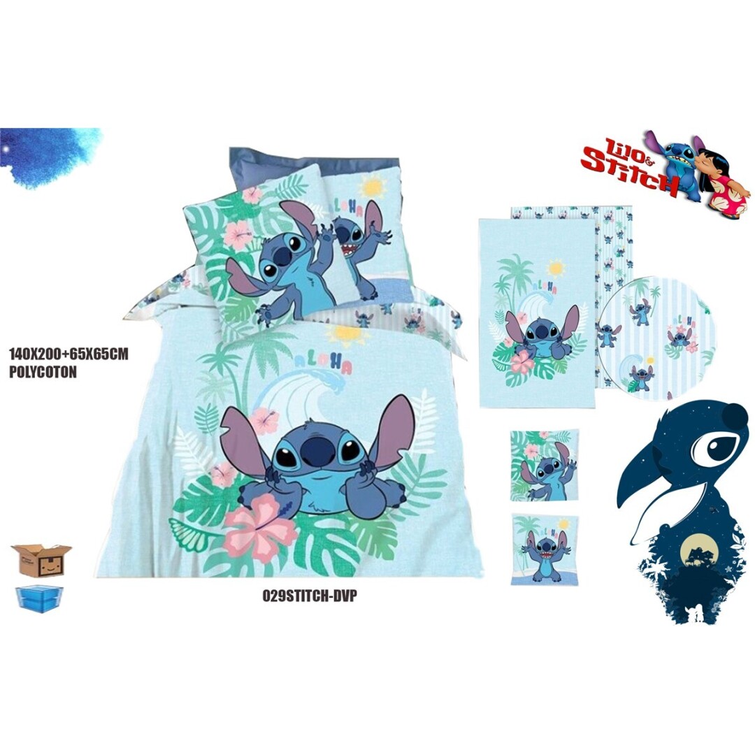 FUNDA NORDICA 029STITCH-DVP POLICOTTON 140X200CM LILO & STICH