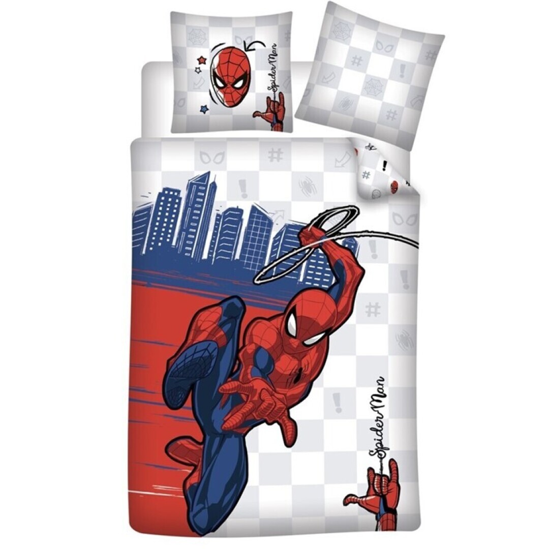 FUNDA NORDICA ALGODON 140X200CM SPIDERMAN 045SP-DV