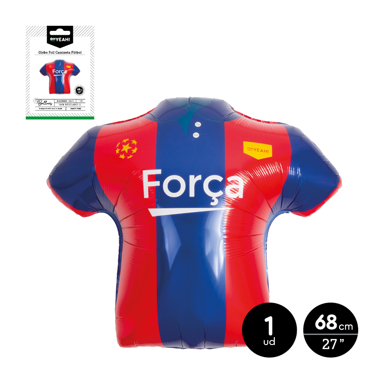 GLOBO 113-1222 CAMISETA FUTBOL GLOBO FORÇA APTO HELIO