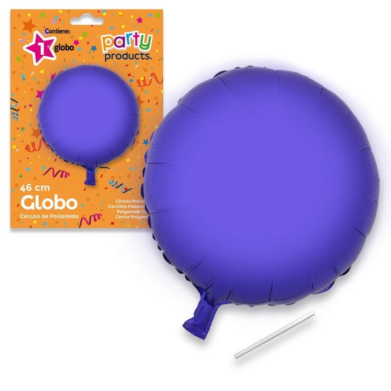 GLOBO 68435 CIRCULAR LILA+TUBITO