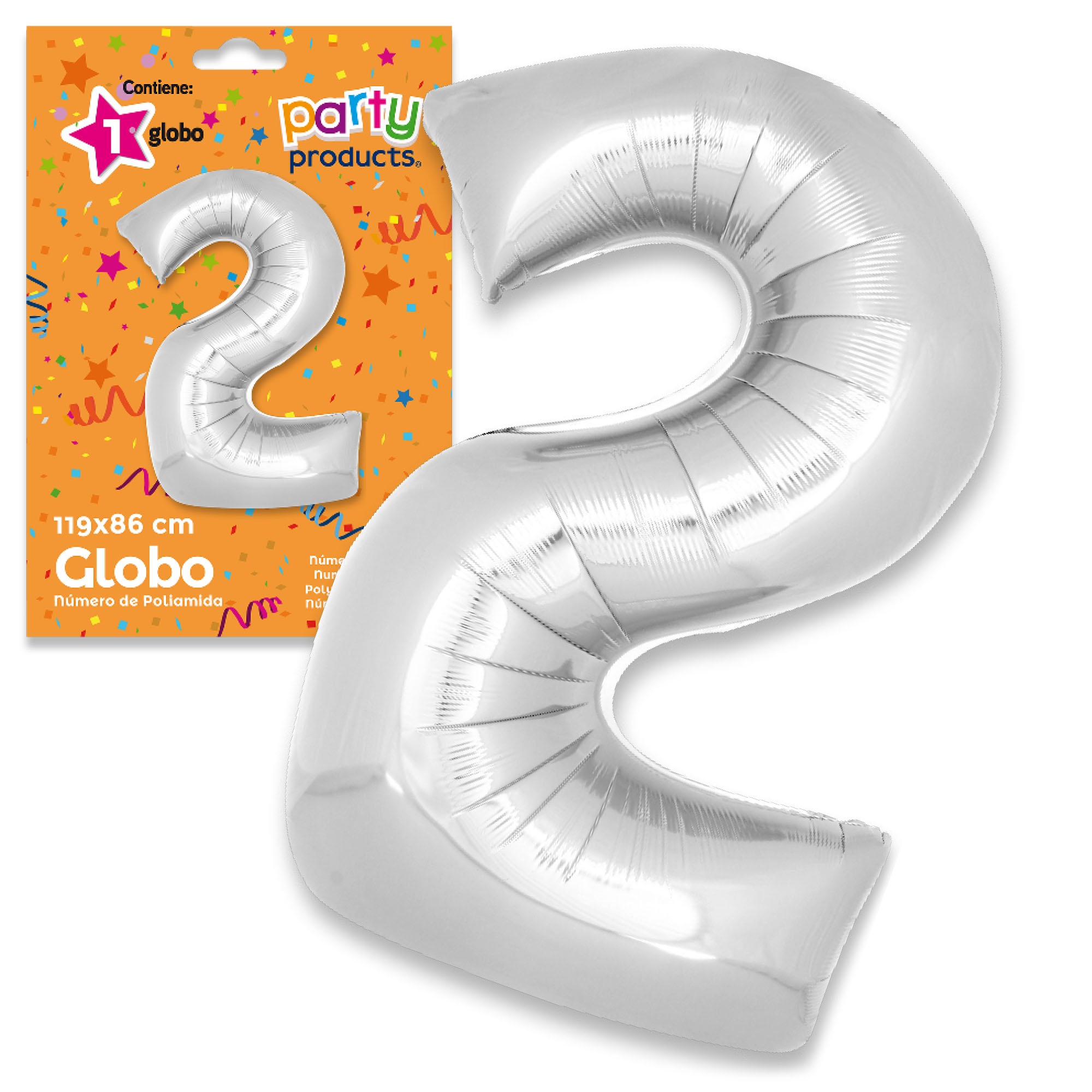 GLOBO 68485 COLOR PLATA Nº2